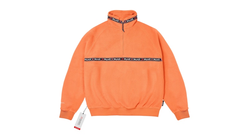 palace x polartec earwarmer オレンジ Palace Polartec Om 1/4 Zip Orange Men's - SS26 - US