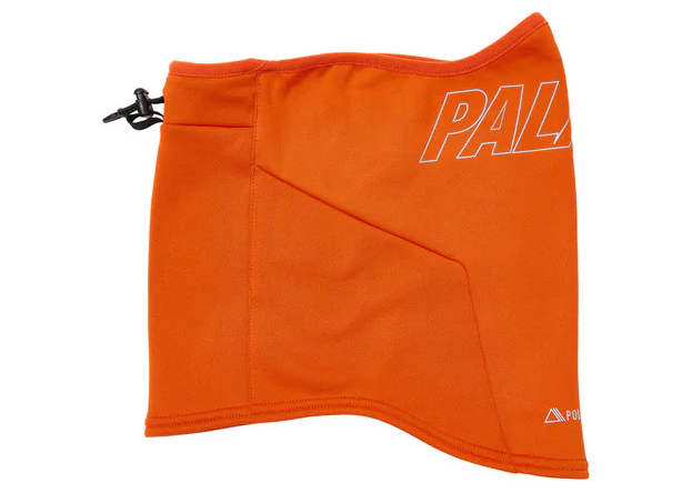 Palace Polartec Powerstretch Face Warmer Orange Men's - FW23 - US