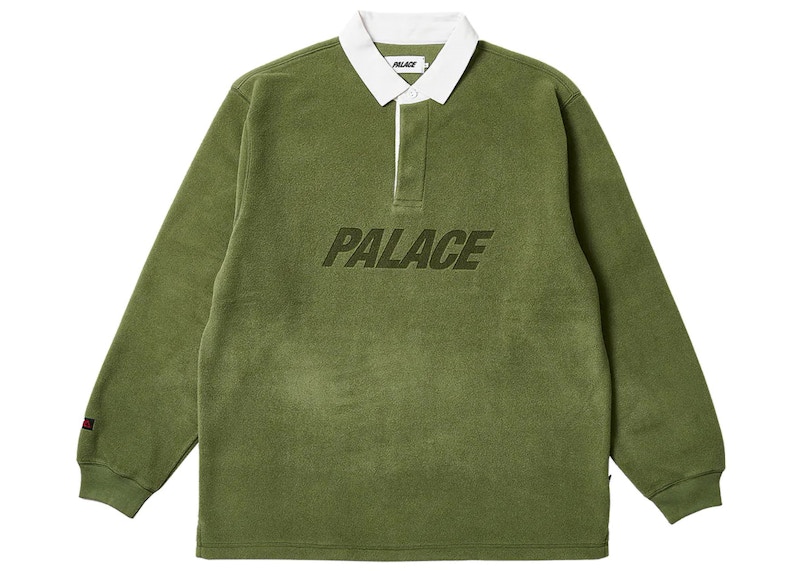 Palace Polartec Rugby The Deep Green Men's - FW23 - US