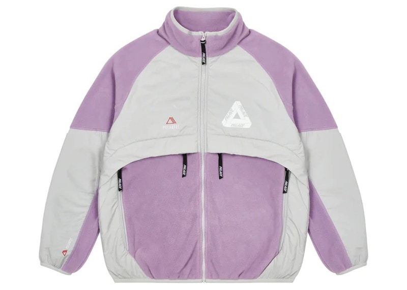 Palace Polartec Shell Jacket Lilac/Grey 男士- FW22 - TW