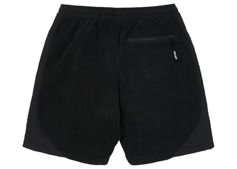 Palace Polartec Shell Shorts Black/Black