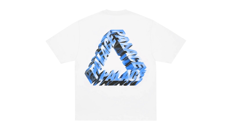 Pre-owned Palace Men's Polished P3 T-shirt In White