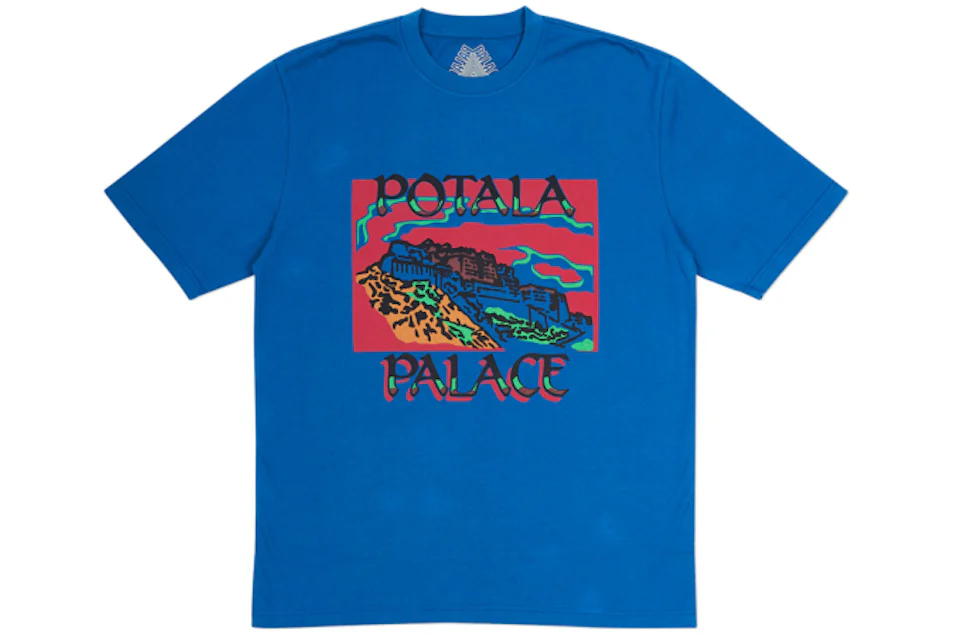 Palace Pot T-Shirt Blue