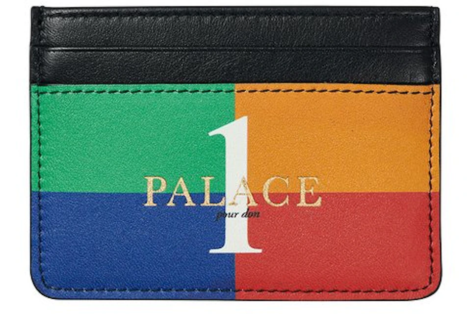 palace pour don card holder multi fw20 palace pour don card