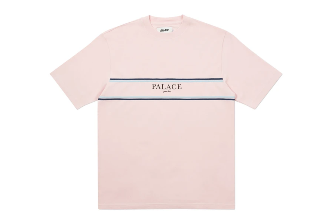 Pre-owned Palace Pour Don T-shirt Pink