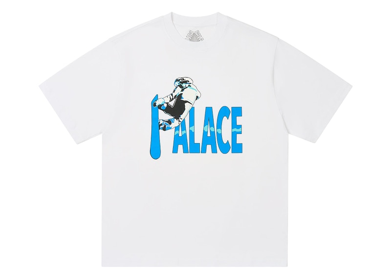 Pre-owned Palace Men's Pow Pow T-shirt In White