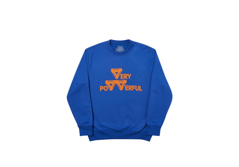 Palace Power Crew Bleu