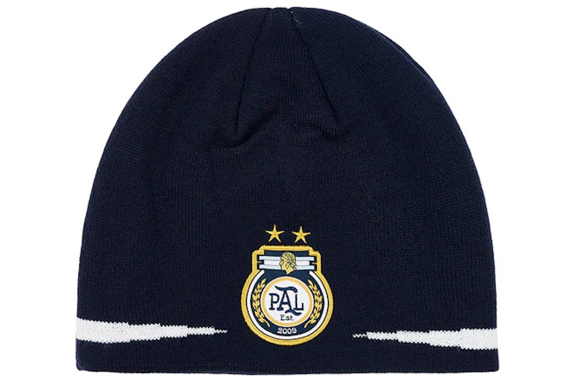 Pre-owned Palace Pro Nein Cuff Beanie Navy