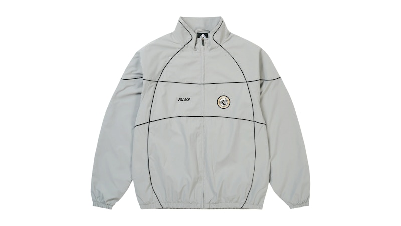 Palace Pro Team Piped Shell Jacket Grey Men's - SS26 - US