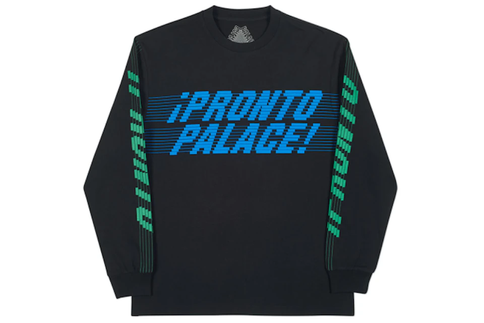 Palace Pronto Longsleeve T-Shirt Black