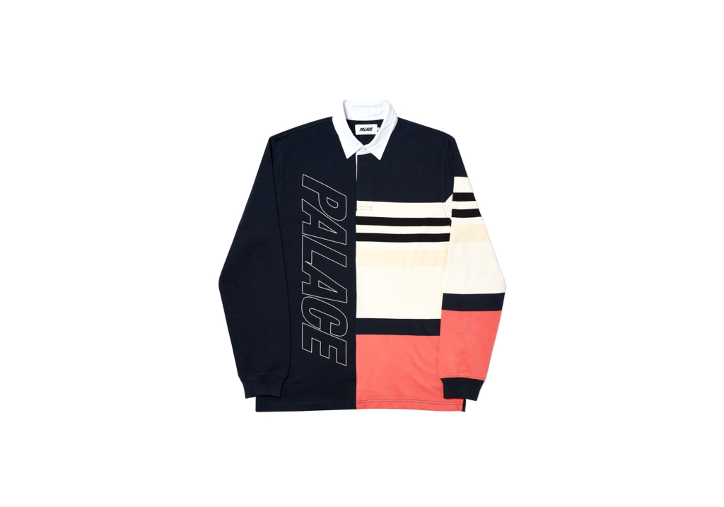 Palace Polartec Rugby Navy Men's - FW23 - US