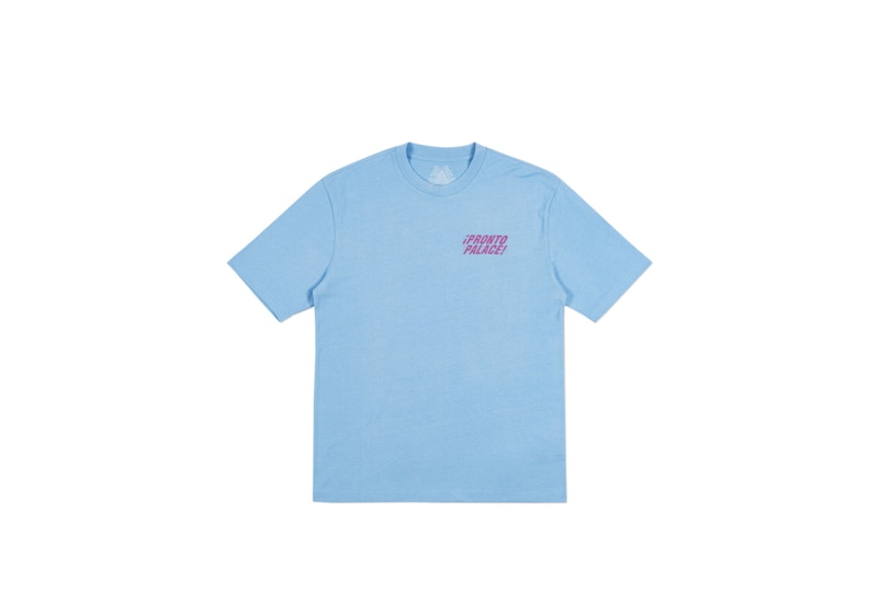 Palace Bio Hazard T-shirt Blue Men's - SS21 - US