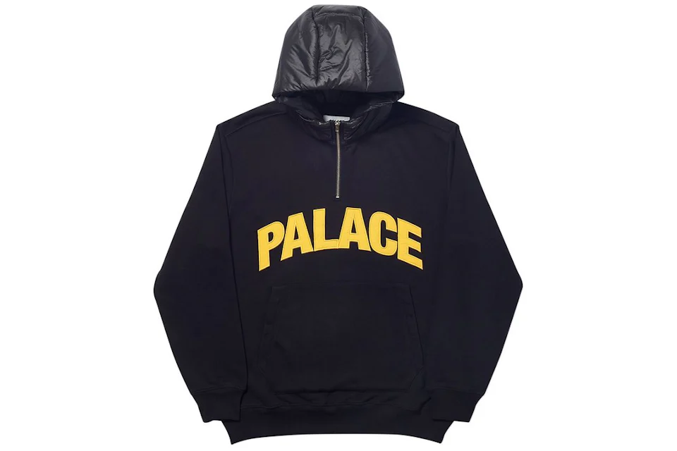 Palace Puffer Hood Black