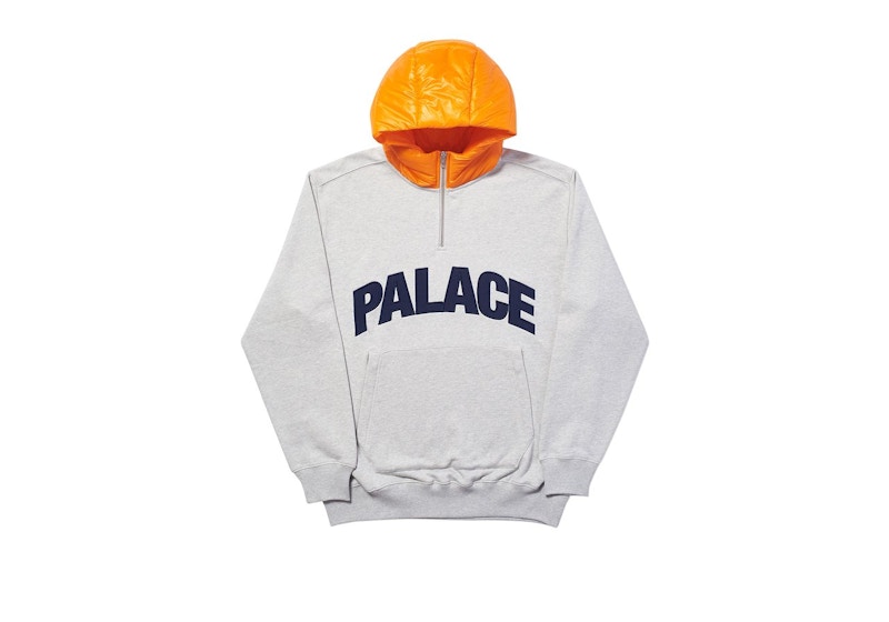 Palace Puffer Hood Grey Men's - SS20 - US