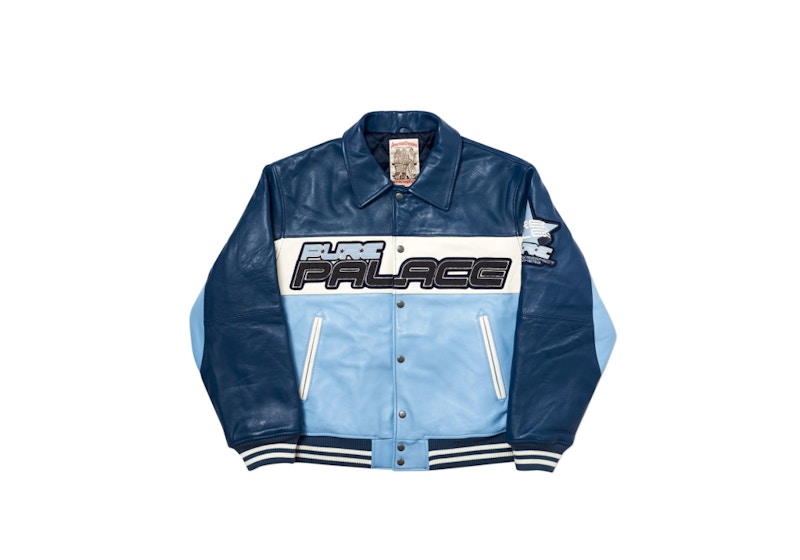 Palace Pure Palace Avirex Jacket Blue - FW19 Men's - US