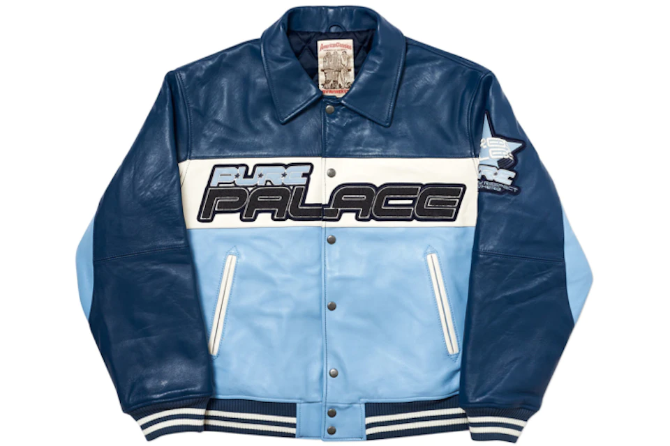 Palace Pure Palace Avirex Jacket Blue