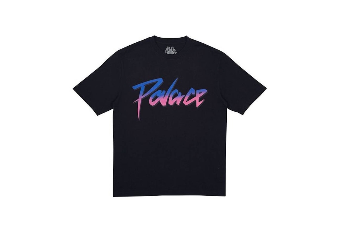 Pre-owned Palace Purple Reign T-shirt Black