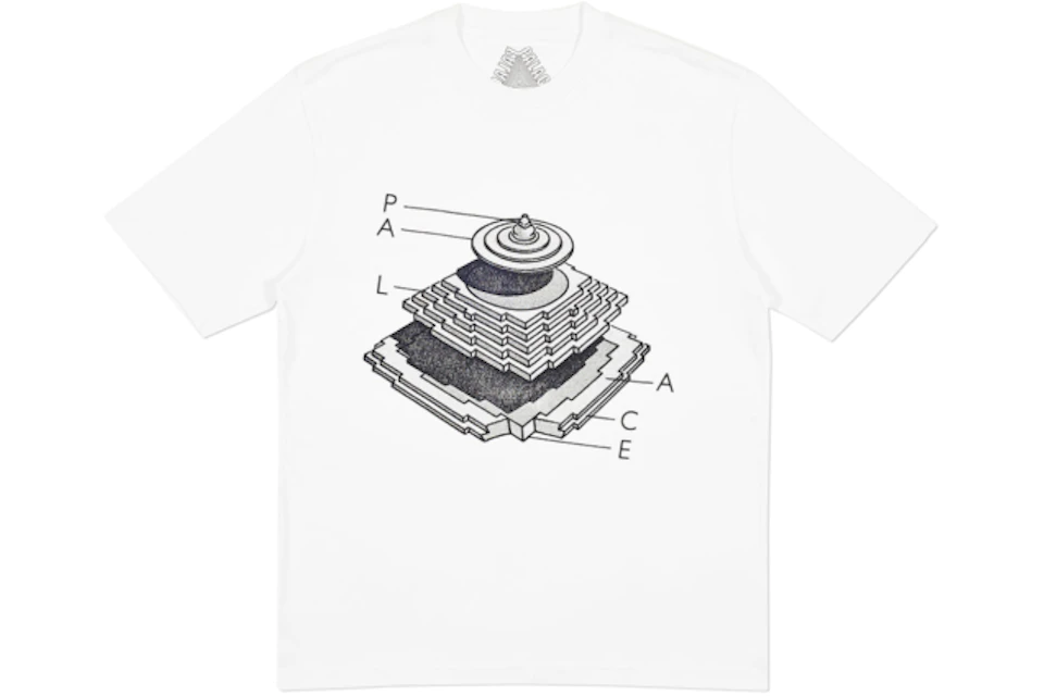 Palace Pyramidal T-Shirt White