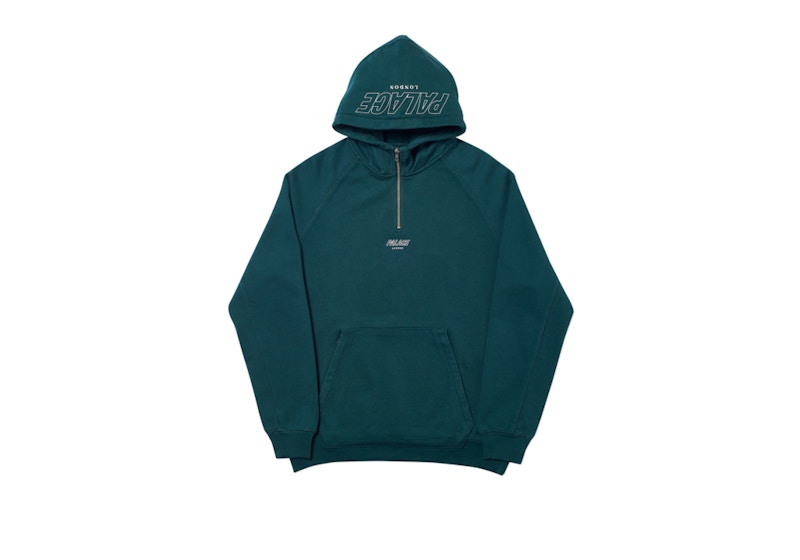 Palace q cheap zip hoodie