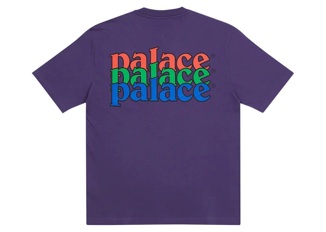 Pre-owned Palace Quality T-shirt Purple