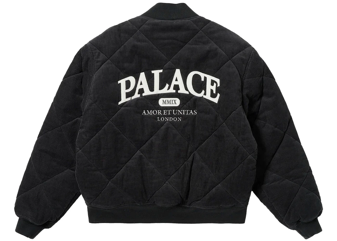Palace Quilted Jacket Black Men's FW23 US