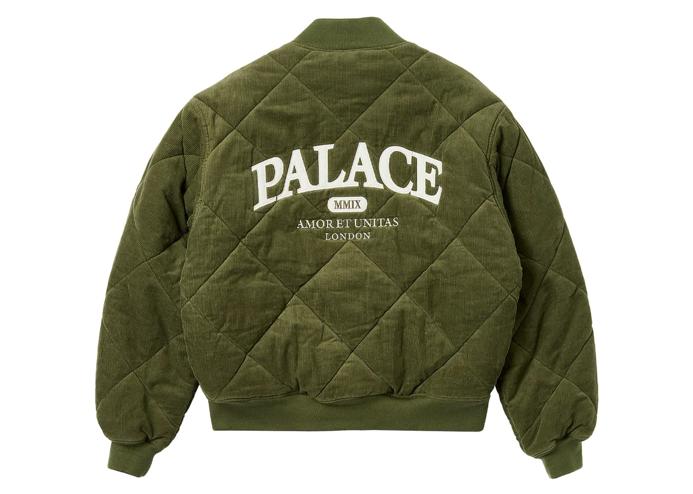 PALACE Quilted Jacket The Deep Green傷や汚れはありません
