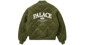Palace Quilted Jacket The Deep Green