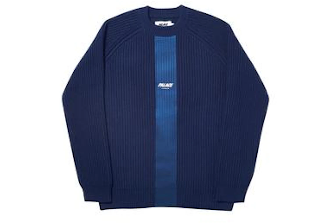 Palace R-Knit Sweatshirt Blue