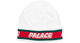 Palace R-Stripe Beanie White
