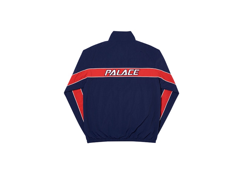 Palace Racer Shell Jacket Navy Herren - FW19 – DE