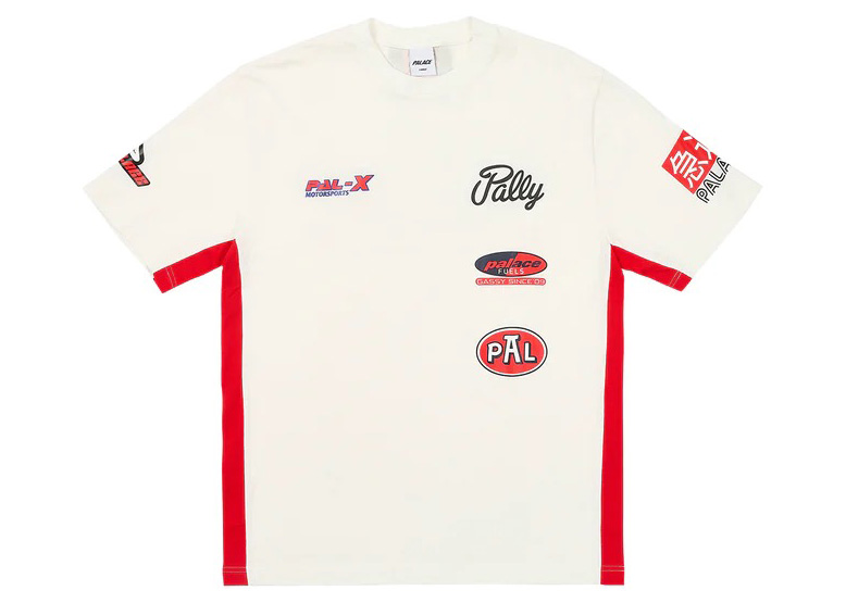 Palace Racy T-Shirt White Men's - SS23 - US