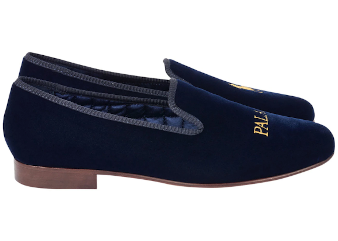 Ralph lauren velvet slippers mens Clearance