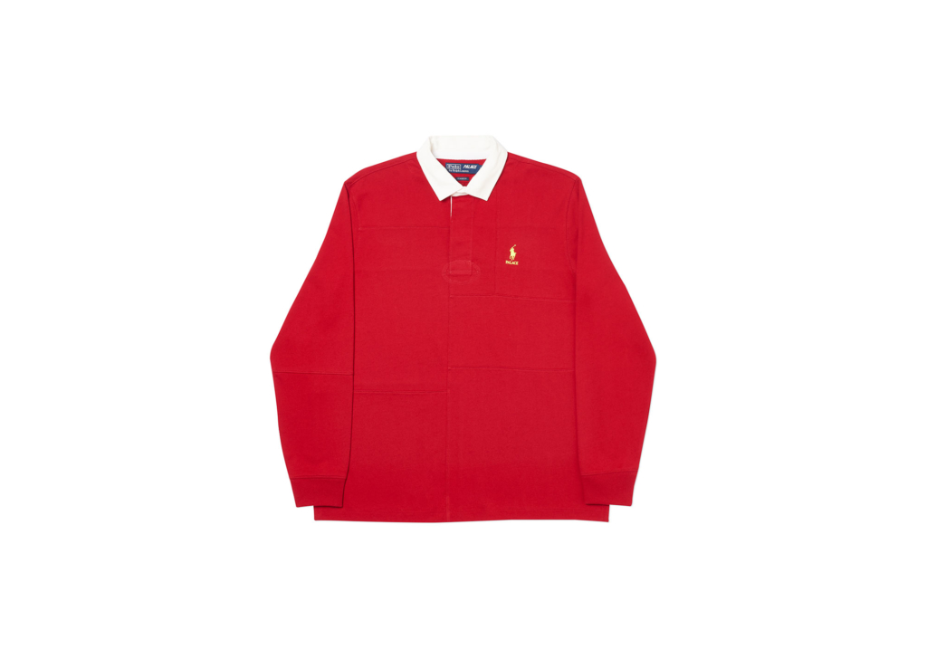 Palace Ralph Lauren Pieced Rugby Park Avenue Red Men's - FW18 - US