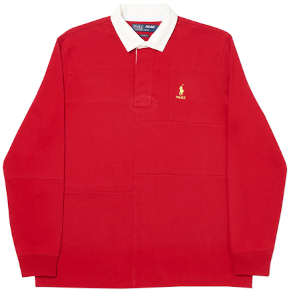 Palace Ralph Lauren Pieced Rugby Park Avenue Red - FW18 - US