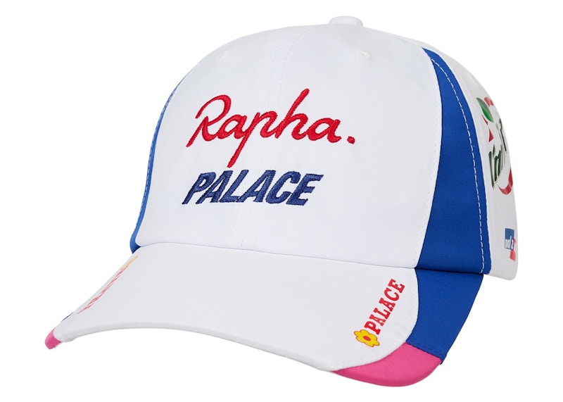 Palace Rapha Shell 6-Panel White - FW24 - GB