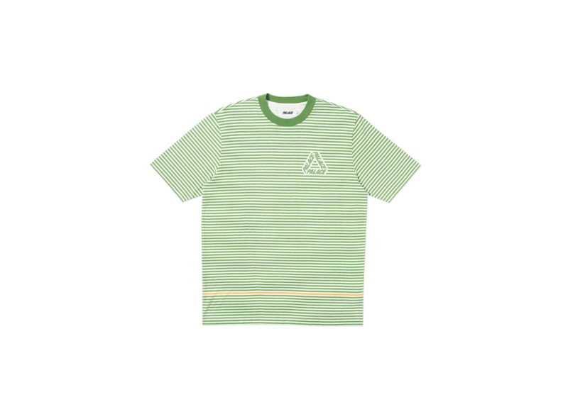 Camiseta Palace Rastel Verde/Blanco