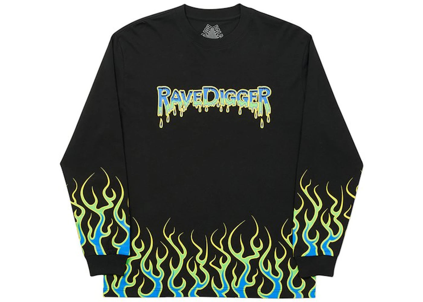 Palace Ravedigger Longsleeve Black Men's - FW20 - US