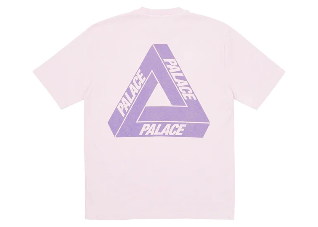 Pre-owned Palace Reacto Tri-ferg T-shirt Pink