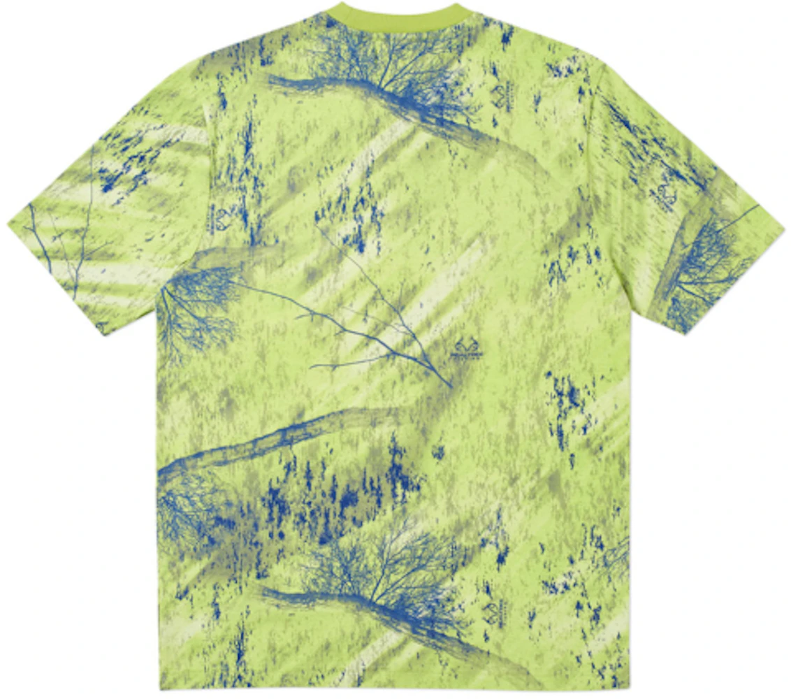 Palace Real Tree Fishing T-Shirt Green Men's - SS19 - US