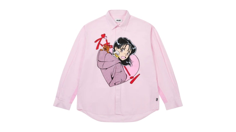 Pre-owned Palace Men's  Rear View Shirt In Pink