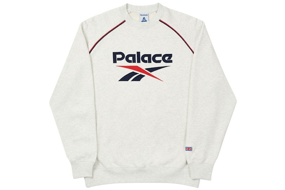 Palace x reebok grey Clearance