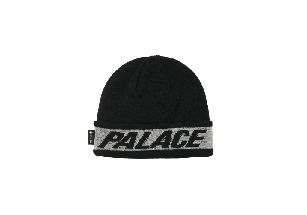 Palace Reflective Jacquard Gore-Tex Beanie Black - FW21 - US