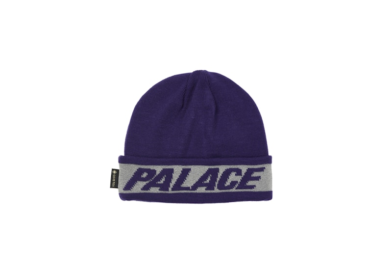 Palace Reflective Jacquard Gore-Tex Beanie Purple - FW21 - US