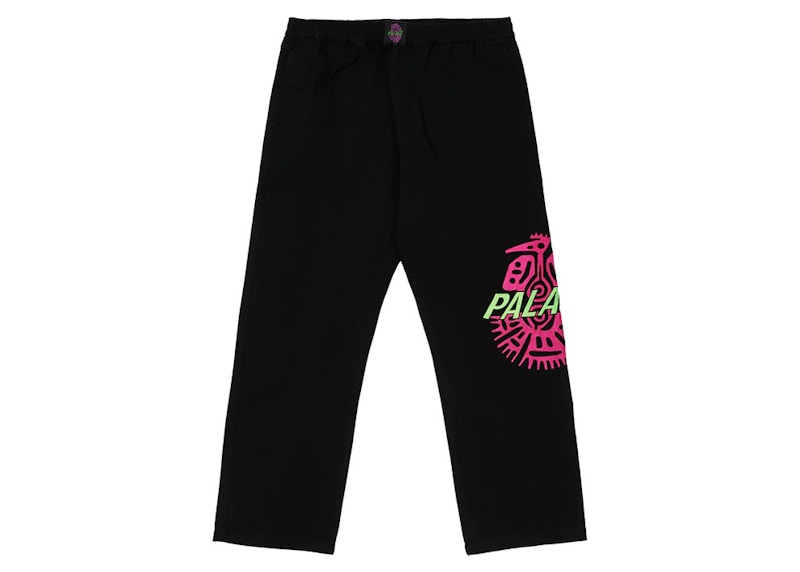 Pre-owned Palace Men's Relax Pant (ss22) In Black