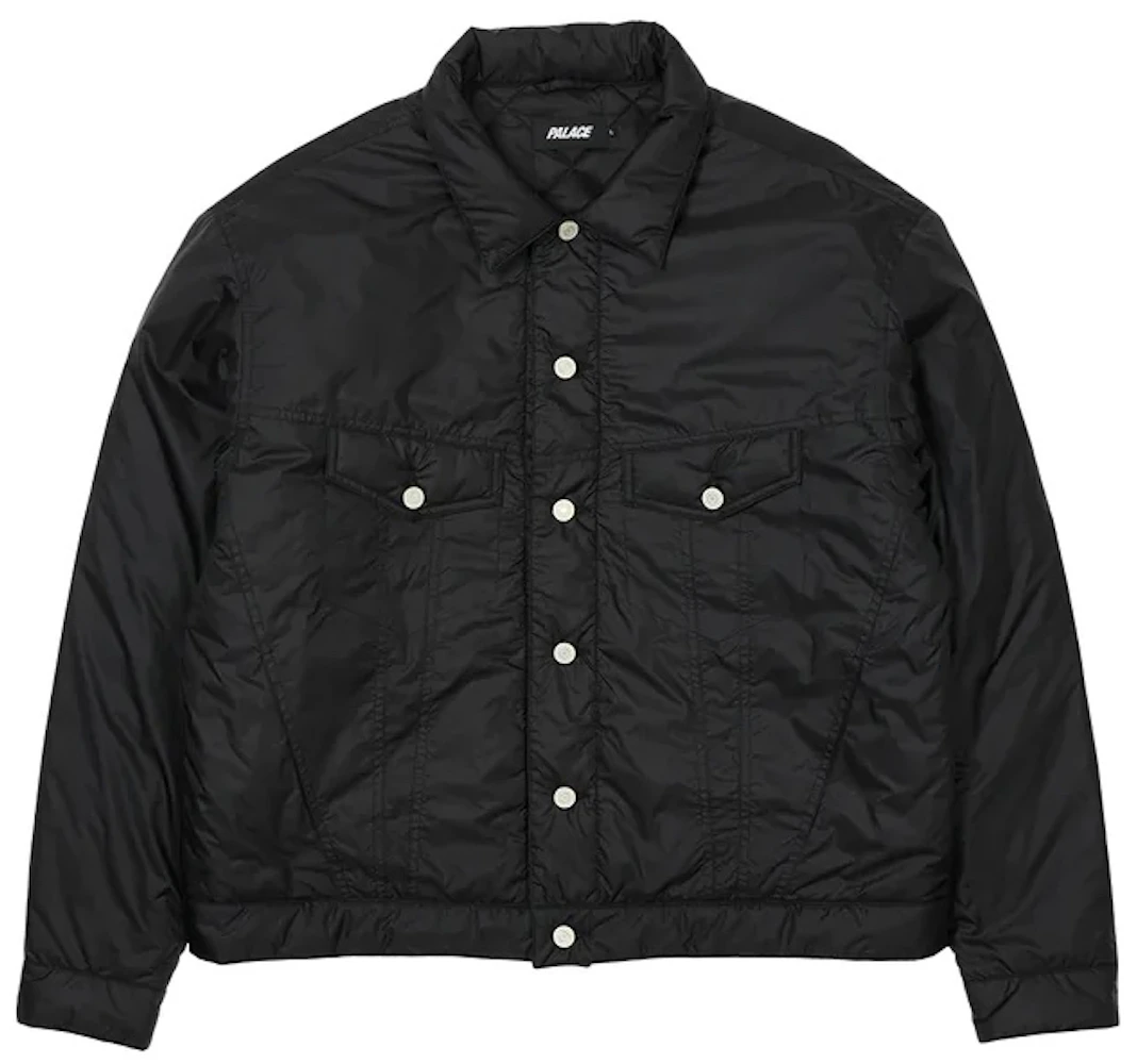 Palace Relaxed Insulated Pertex Jacket Black Men's - FW22 - US