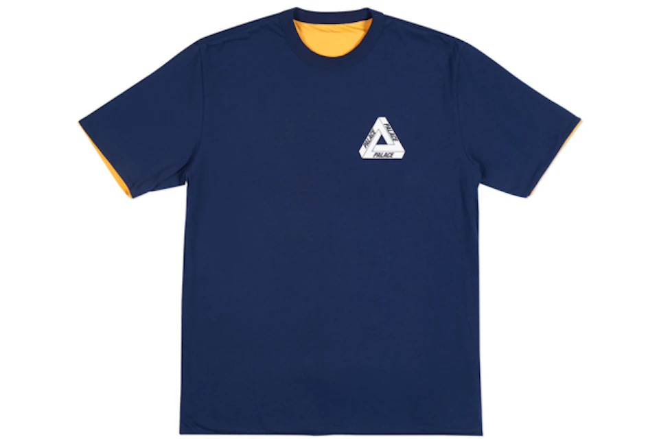 Palace Reverso T-Shirt Navy/Orange
