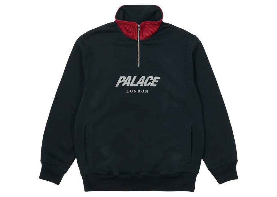 Palace Rib Panel Zip Funnel Green メンズ - SS24 - JP