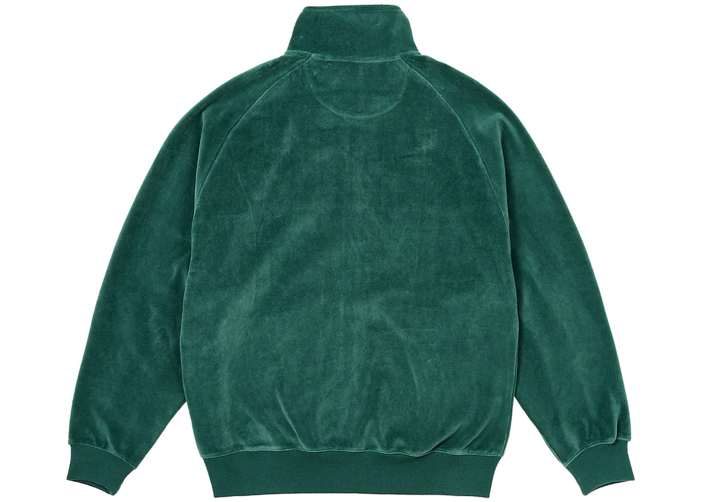 Palace Rib Panel Zip Funnel Green Men's - SS24 - US
