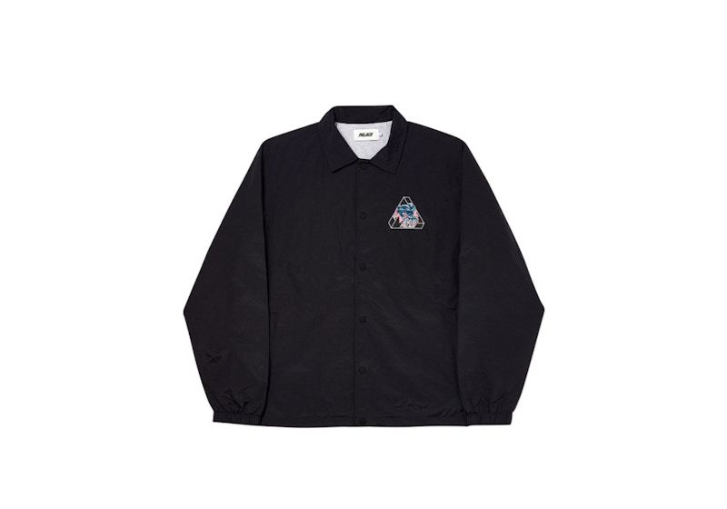 Palace Ripped Coach Jacket Black パレス L-