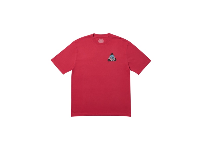 Palace Ripped T-Shirt Dark Red